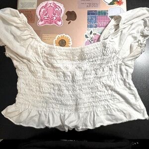 white top from a small boutique! size s